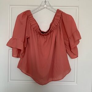 Express Off the shoulder float blouse